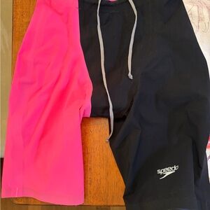 Speedo Black & Pink LZR RACER ELITE 2